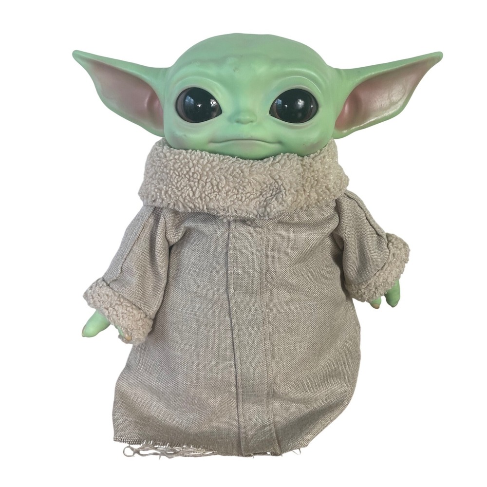 Star Wars Mandalorian Grogu Plush Mattel 11in Baby Yoda The Child Toy Doll GWD85